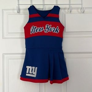 NJ Giants 3T cheerleading jersey